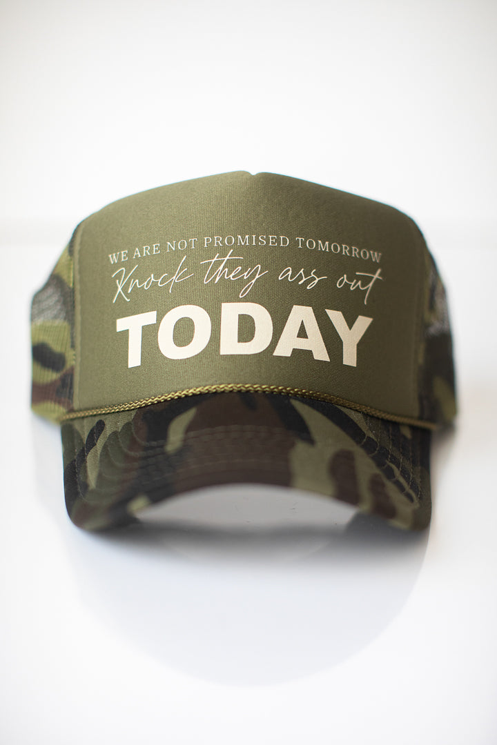Knock They Ass Out Today Hat - MM Hats Collection