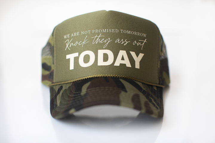 Knock They Ass Out Today Hat - MM Hats Collection