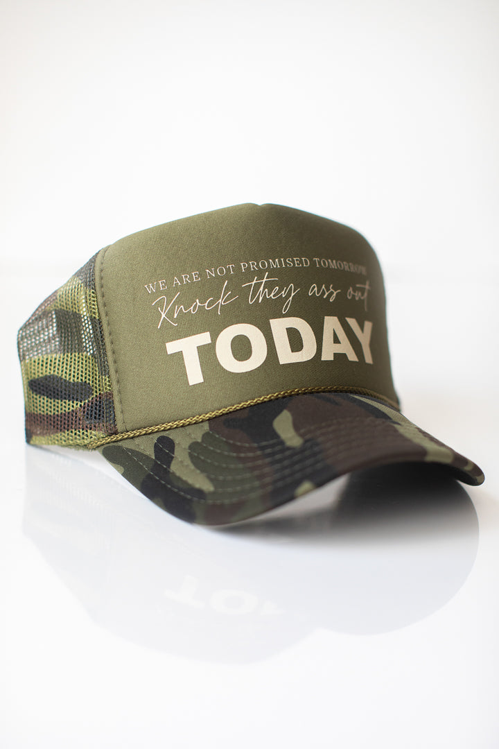 Knock They Ass Out Today Hat - MM Hats Collection
