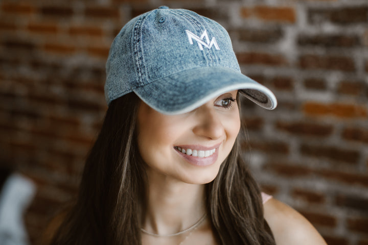 MM Logo Denim Hats