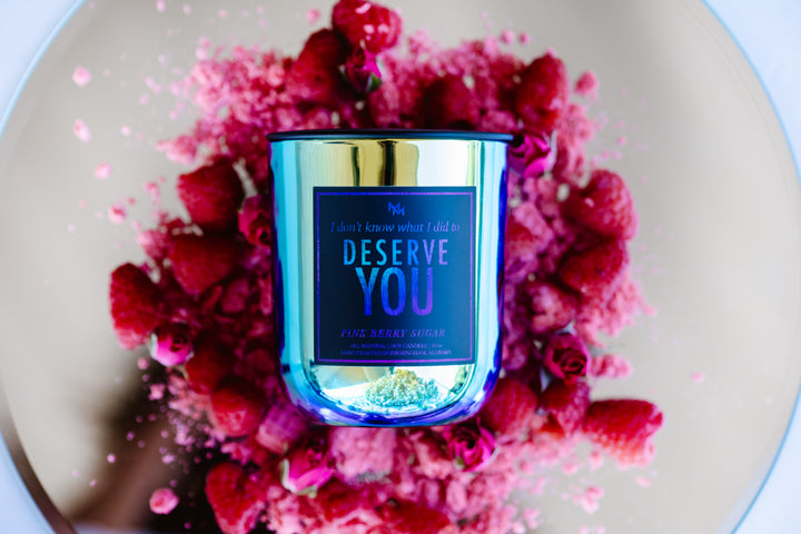 Pink Berry Sugar - Thank You Candle