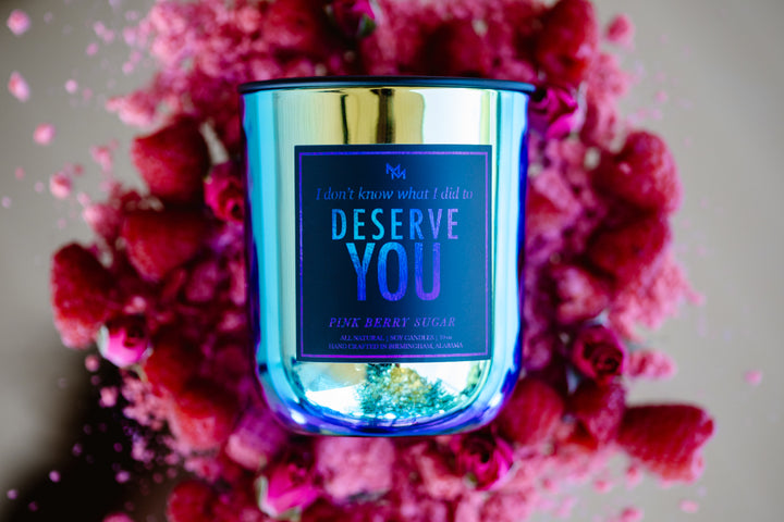 Pink Berry Sugar - Thank You Candle