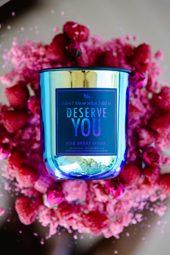 Pink Berry Sugar - Thank You Candle
