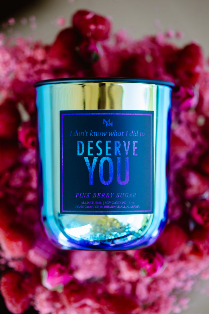 Pink Berry Sugar - Thank You Candle
