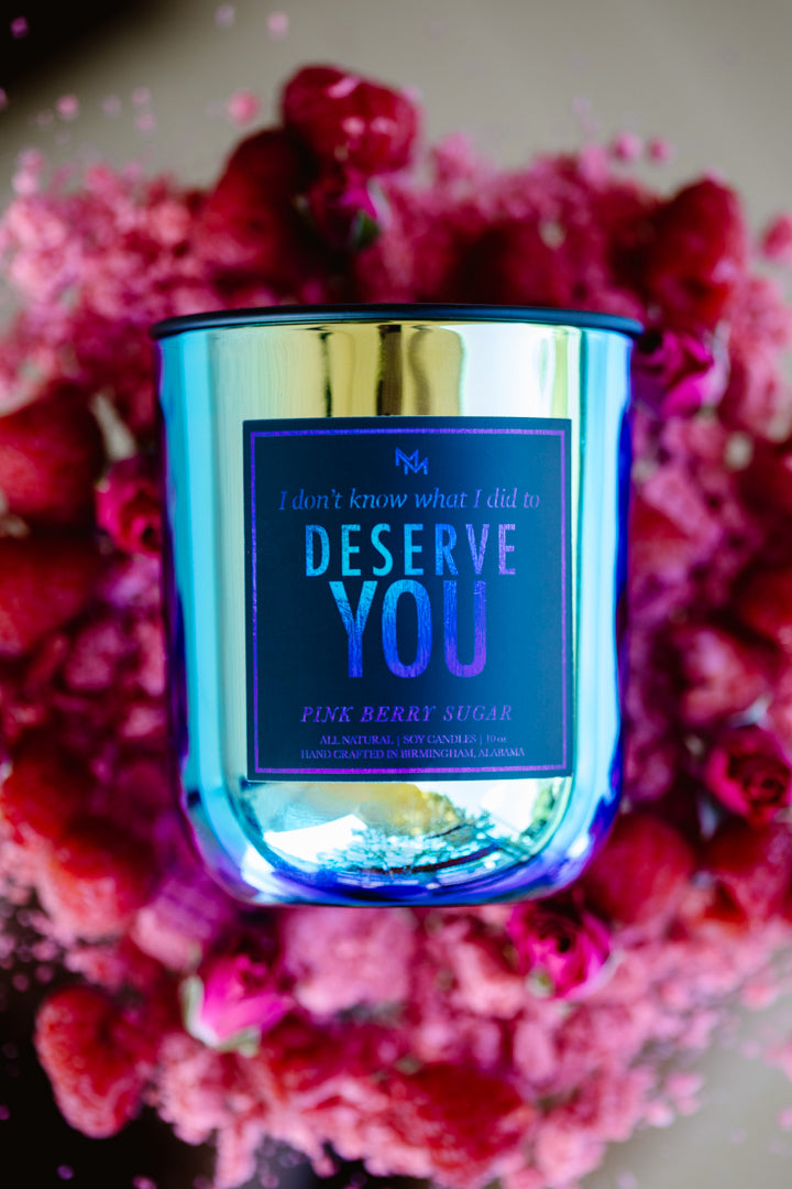 Pink Berry Sugar - Thank You Candle
