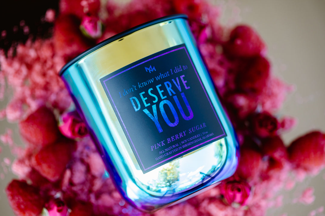 Pink Berry Sugar - Thank You Candle