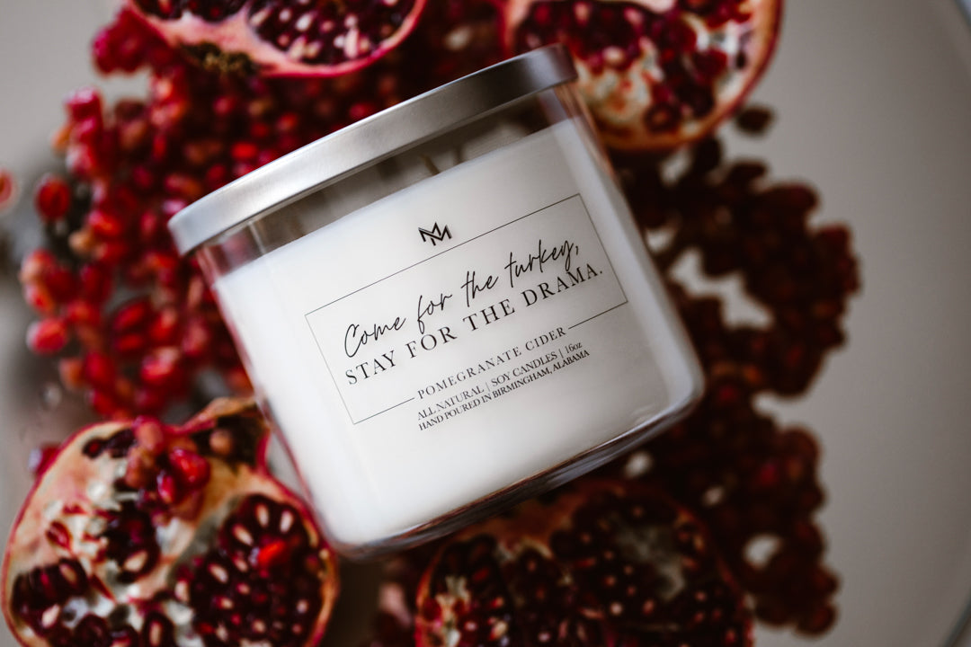 *Limited Edition* Thanksgiving 2025 - Pomegranate Cider Candle