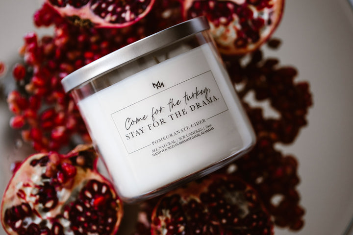 *Limited Edition* Thanksgiving 2025 - Pomegranate Cider Candle