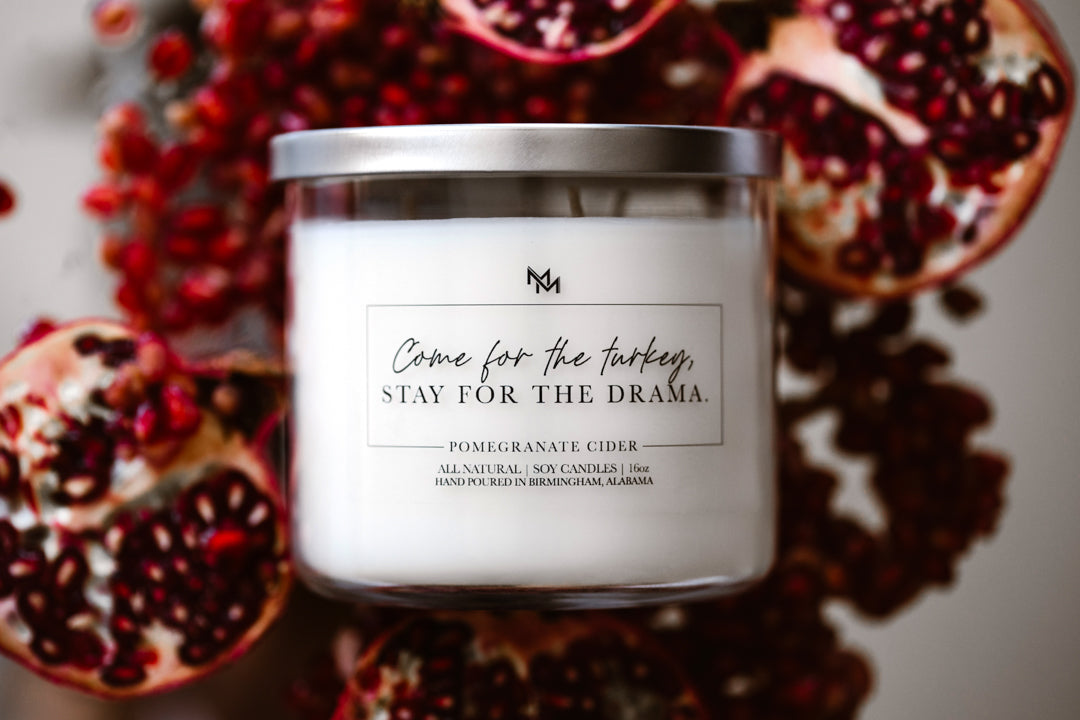 *Limited Edition* Thanksgiving 2025 - Pomegranate Cider Candle