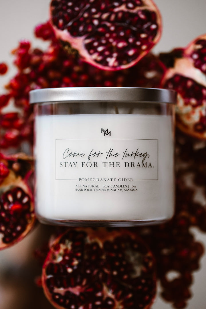 *Limited Edition* Thanksgiving 2025 - Pomegranate Cider Candle