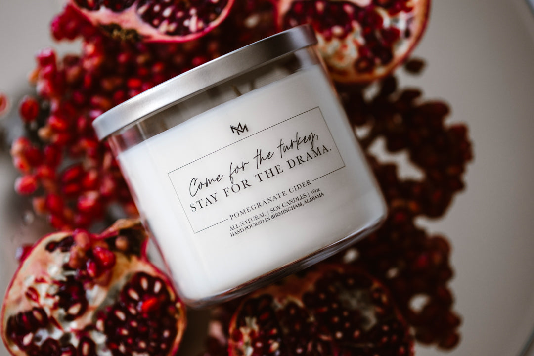 *Limited Edition* Thanksgiving 2025 - Pomegranate Cider Candle
