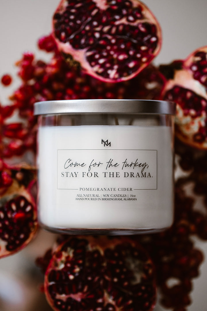 *Limited Edition* Thanksgiving 2025 - Pomegranate Cider Candle