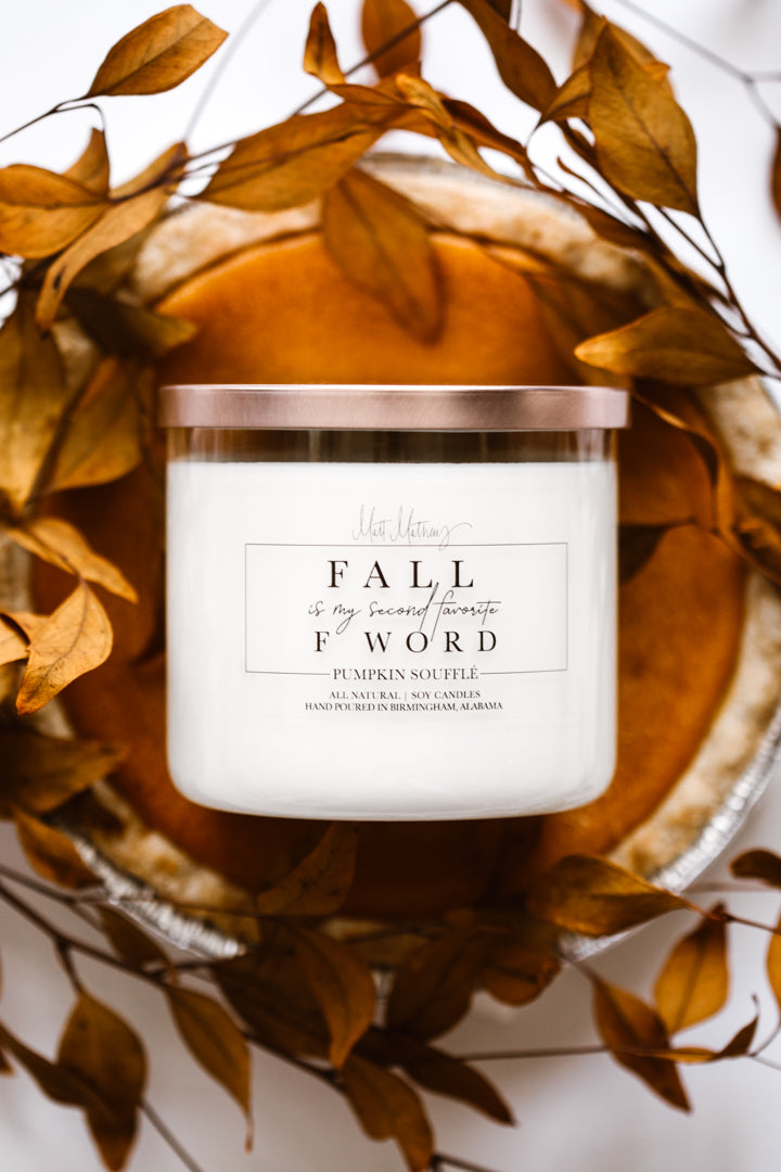 Pumpkin Soufflé Candle