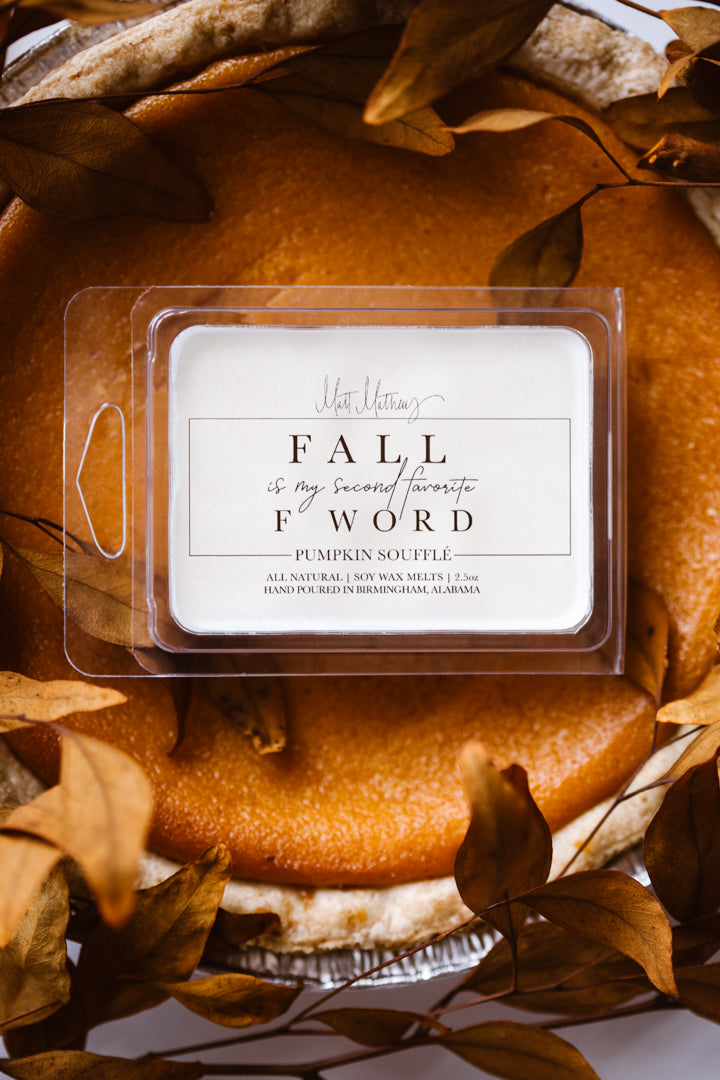 Pumpkin Soufflé Candle