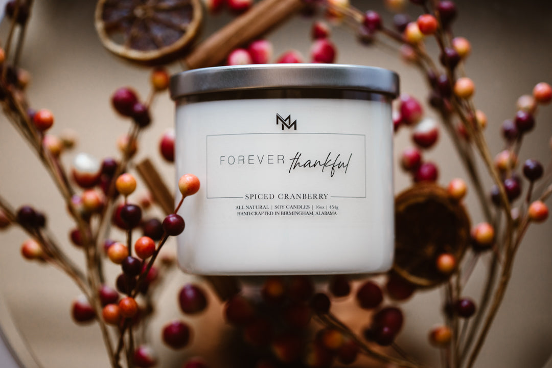 *Limited Edition* Thanksgiving 2026 - Spiced Cranberry Candle