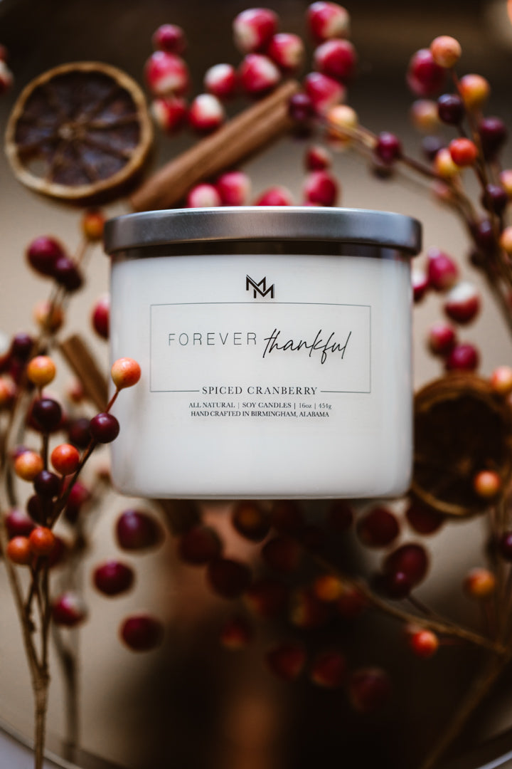 *Limited Edition* Thanksgiving 2026 - Spiced Cranberry Candle