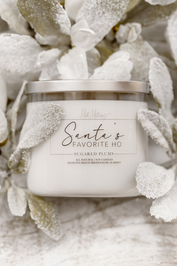 SUGARED PLUM CHRISTMAS CANDLE