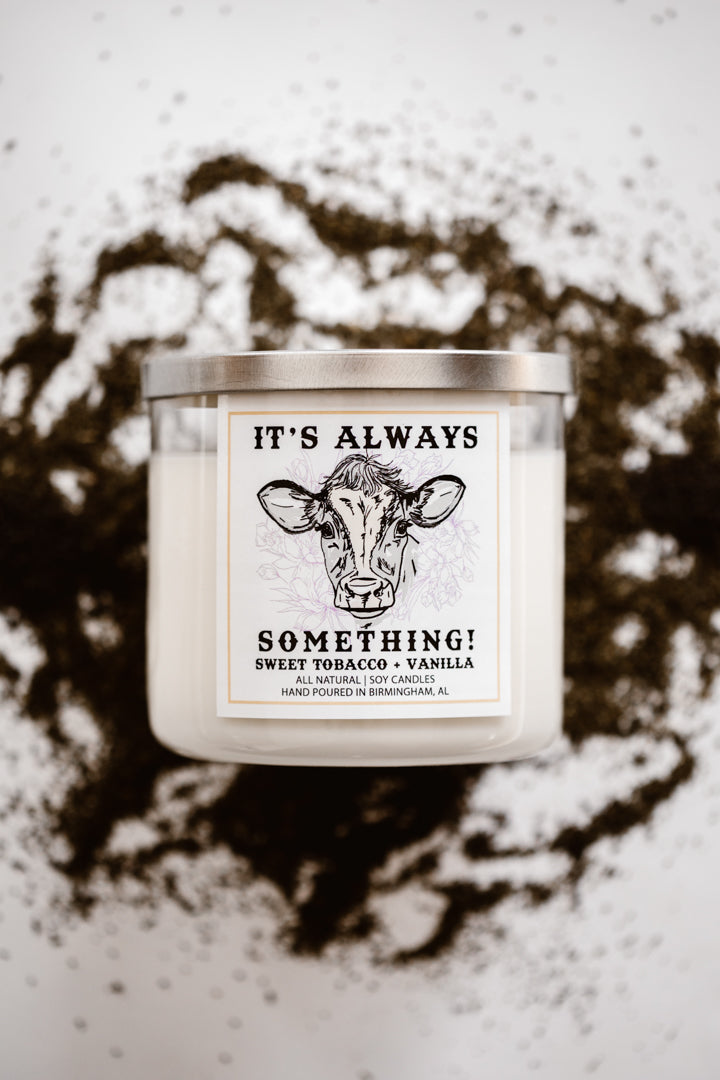 sweet tobacco candle the collection Chesapeake Bay Candle - Sale Made from 100% renewable and sustainable soy wax for a clean Farm Chores Collection: Sweet Tobacco