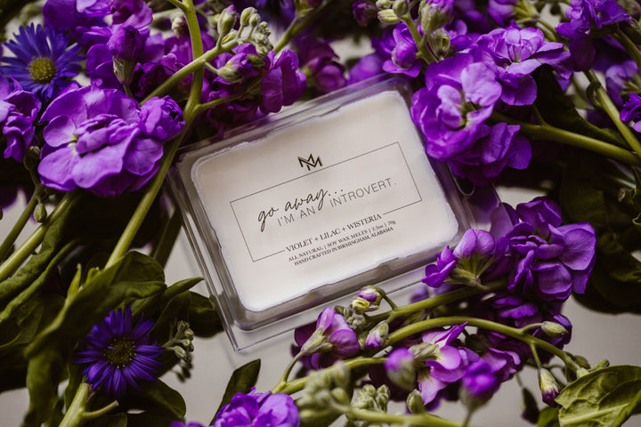 Violet + Lilac + Wisteria Candle