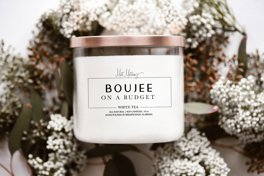 White Tea Candle