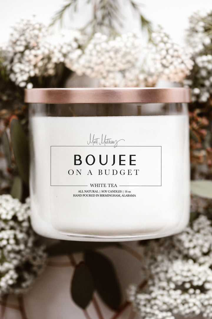 White Tea Candle