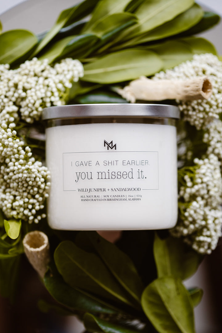 Wild Juniper + Sandalwood Candle