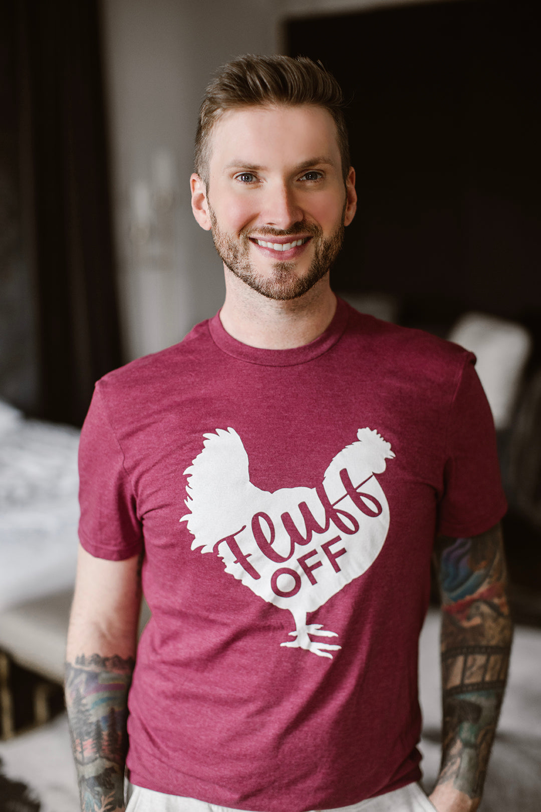 Fluff Off T Shirt – Matt Mathews
